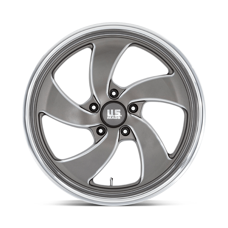 US Mag | U133 DESPERADO 20x9.5 ET1 - ANTHRACITE MILLED DIAMOND CUT LIP