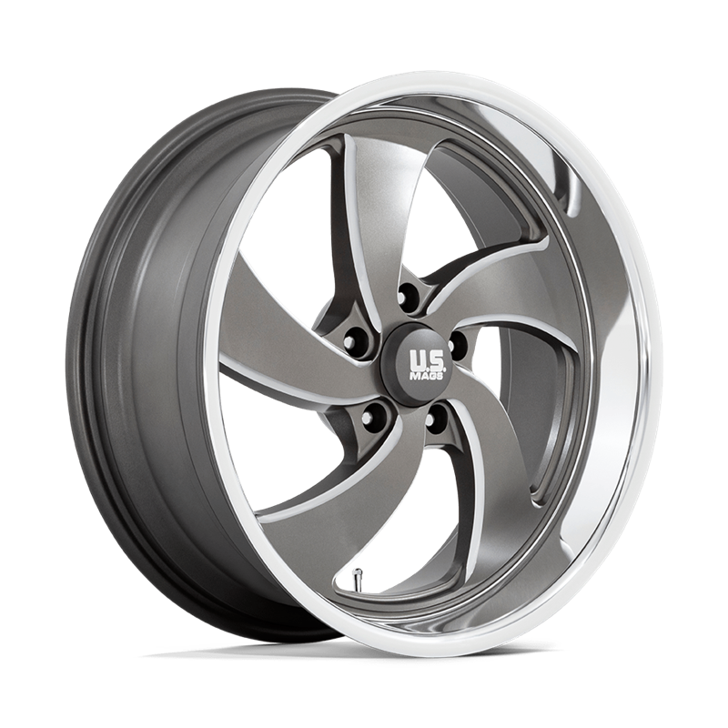 US Mag | U133 DESPERADO 20x9.5 ET1 - ANTHRACITE MILLED DIAMOND CUT LIP