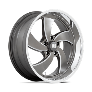 US Mag | U133 DESPERADO 20x9.5 ET1 - ANTHRACITE MILLED DIAMOND CUT LIP