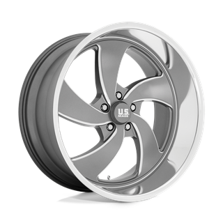 US Mag | U133 DESPERADO 22x8.5 ET1 - ANTHRACITE MILLED DIAMOND CUT LIP
