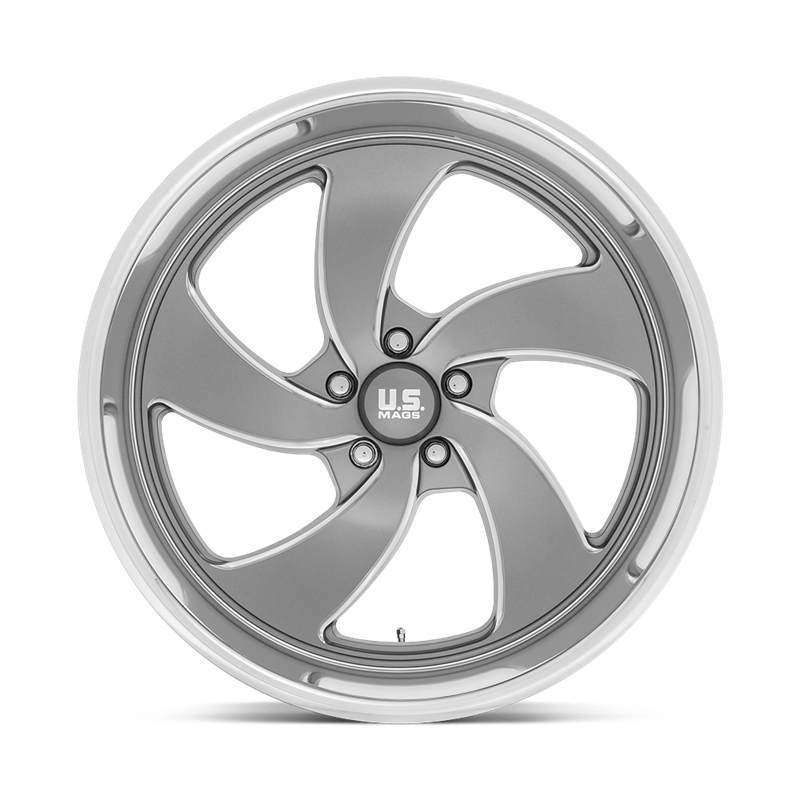 US Mag | U133 DESPERADO 22x8.5 ET1 - ANTHRACITE MILLED DIAMOND CUT LIP