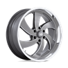 US Mag | U133 DESPERADO 22x9.0 ET25 - ANTHRACITE MILLED DIAMOND CUT LIP