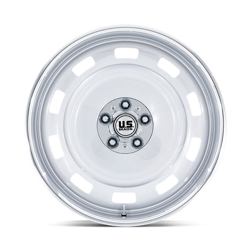 US Mag | UC143 SCOTTSDALE 17x9.0 ET-12 - SILVER W/ DIAMOND CUT LIP