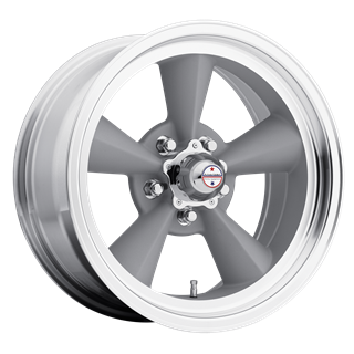 American Racing | VN309 TT O 17x8.0 ET0 - VINTAGE SILVER W/ MACHINED LIP