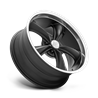 American Racing | VN338 BOSS TT 20x10.0 ET2 - TEXTURED BLACK W/ DIAMOND CUT LIP