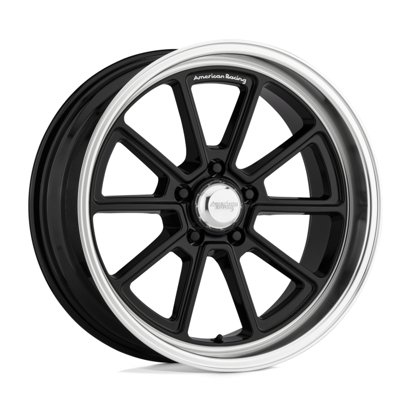 American Racing | VN510 DRAFT 20x10.0 ET6 - GLOSS BLACK W/ DIAMOND CUT LIP