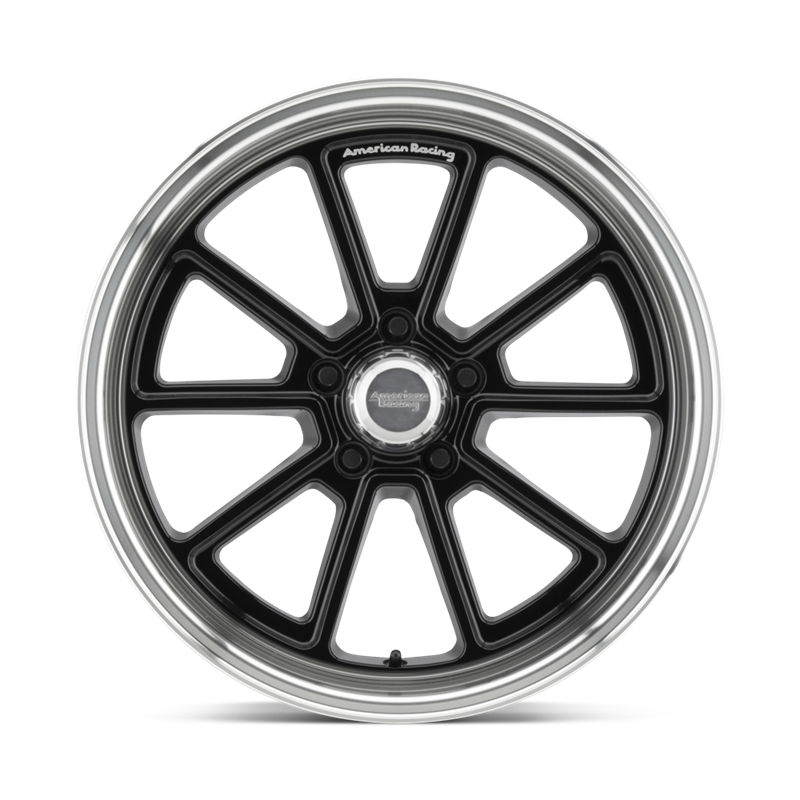 American Racing | VN510 DRAFT 20x10.0 ET6 - GLOSS BLACK W/ DIAMOND CUT LIP