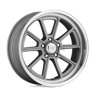 American Racing | VN510 DRAFT 20x10.0 ET6 - VINTAGE SILVER W/ DIAMOND CUT LIP