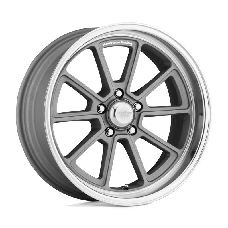 American Racing | VN510 DRAFT 18x10.0 ET0 - VINTAGE SILVER W/ DIAMOND CUT LIP