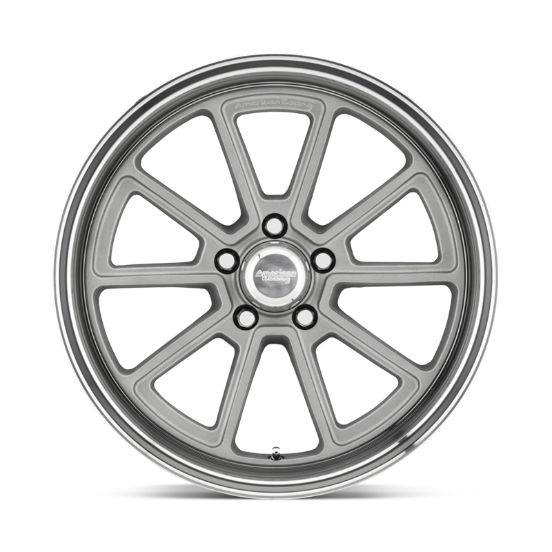 American Racing | VN510 DRAFT 18x10.0 ET0 - VINTAGE SILVER W/ DIAMOND CUT LIP