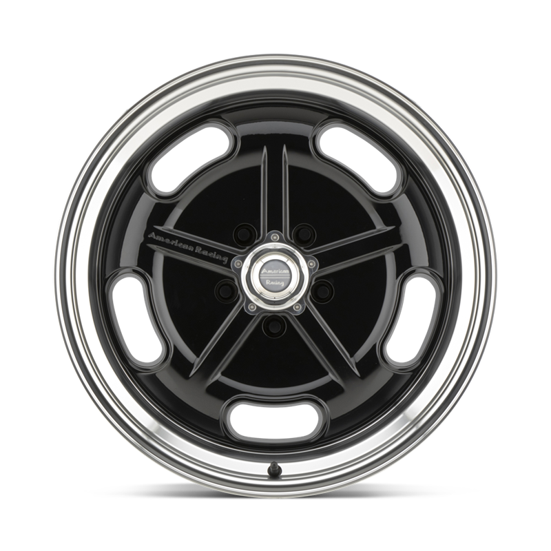 American Racing | VN511 SALT FLAT 17x7.0 ET0 - GLOSS BLACK W/ DIAMOND CUT LIP