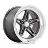 American Racing | VN514 GROOVE 18x8.0 ET0 - ANTHRACITE W/ DIAMOND CUT LIP