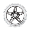 American Racing | VN514 GROOVE 18x8.0 ET0 - ANTHRACITE W/ DIAMOND CUT LIP