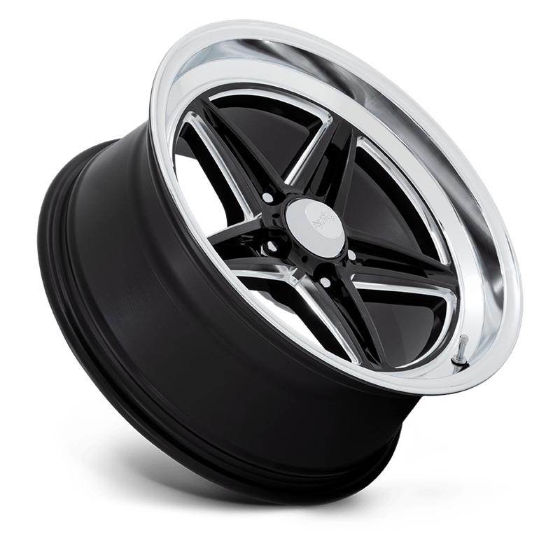 American Racing | VN514 GROOVE 20x10.0 ET6 - GLOSS BLACK W/ DIAMOND CUT LIP