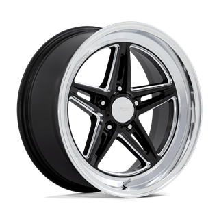 American Racing | VN514 GROOVE 20x10.0 ET-20 - GLOSS BLACK W/ DIAMOND CUT LIP