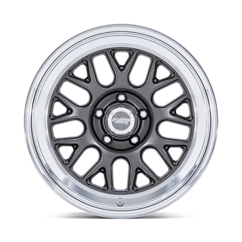 American Racing | VN516 G-FORCE 17x7.0 ET0 - MATTE ANTHRACITE W/ DIAMOND CUT LIP