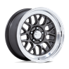 American Racing | VN516 G-FORCE 17x8.0 ET0 - MATTE ANTHRACITE W/ DIAMOND CUT LIP