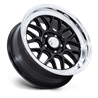 American Racing | VN516 G-FORCE 17x8.0 ET0 - GLOSS BLACK W/ DIAMOND CUT LIP