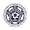 American Racing | VN517 MARAUDER 22x9.0 ET6 - ANTHRACITE W/ DIAMOND CUT LIP