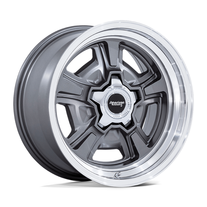American Racing | VN517 MARAUDER 22x9.0 ET6 - ANTHRACITE W/ DIAMOND CUT LIP