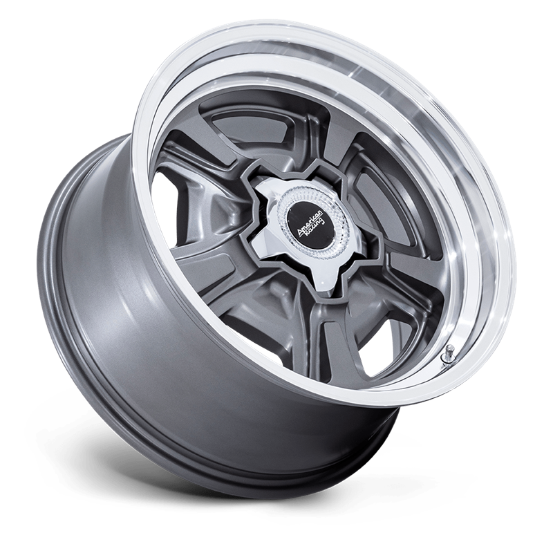 American Racing | VN517 MARAUDER 22x9.0 ET6 - ANTHRACITE W/ DIAMOND CUT LIP