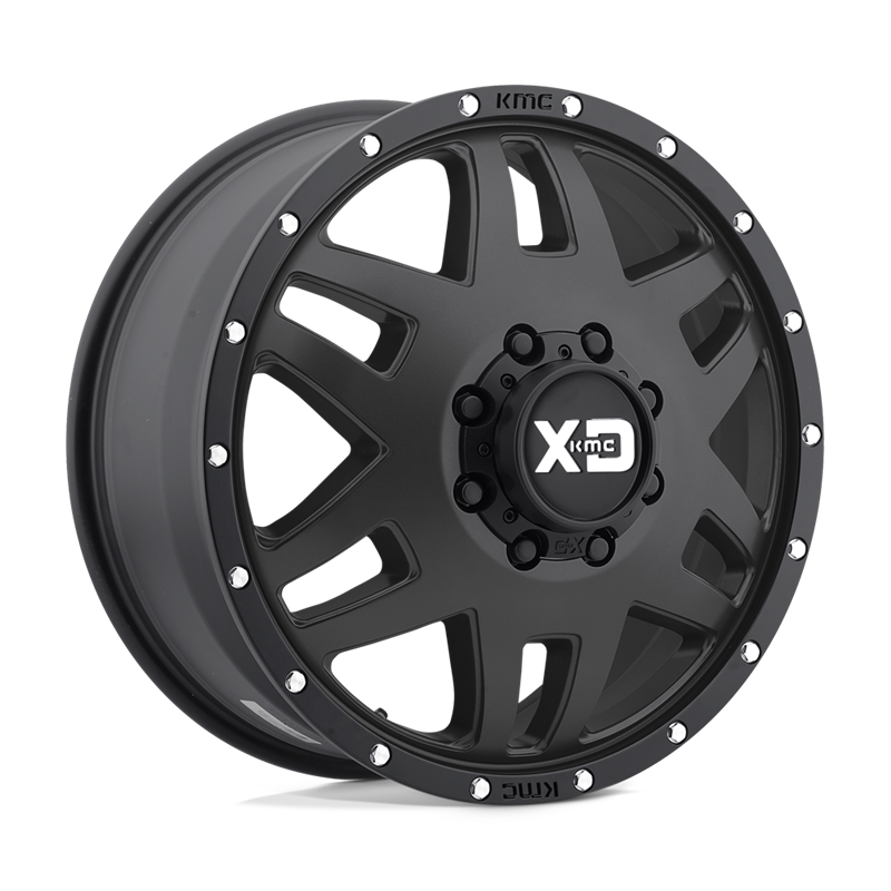XD Wheels | XD130 MACHETE DUALLY 17x6.5 ET-155 - SATIN BLACK