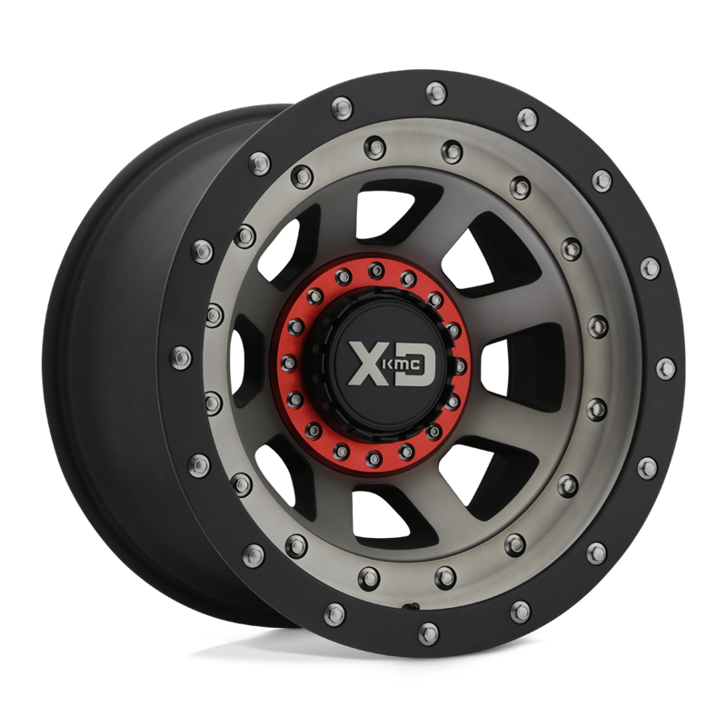 XD Wheels | XD137 FMJ 20x9.0 ET0 - SATIN BLACK W/ DARK TINT
