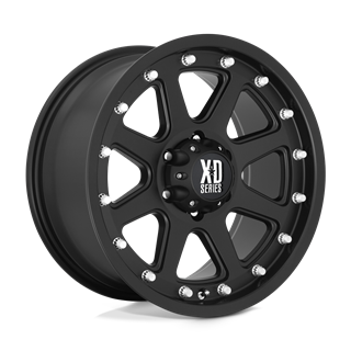 XD Wheels | XD798 ADDICT 17x9.0 ET-12 - MATTE BLACK
