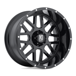 XD Wheels | XD820 GRENADE 18x9.0 ET-12 - SATIN BLACK