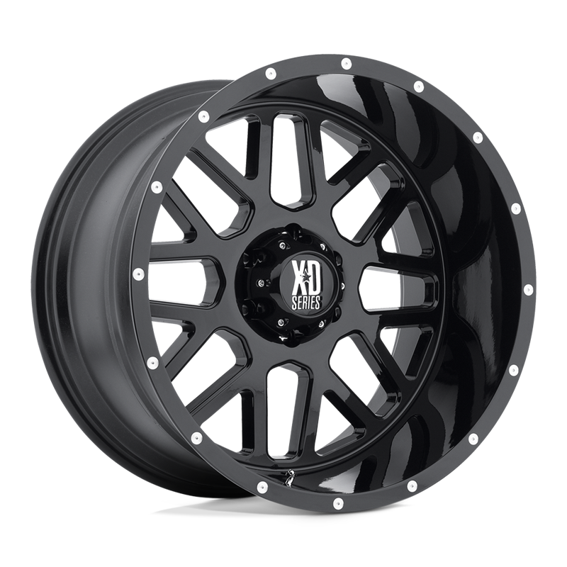 XD Wheels | XD820 GRENADE 18x9.0 ET-12 - SATIN BLACK