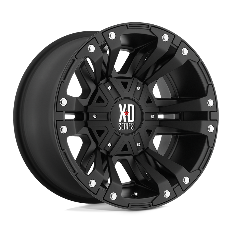 XD Wheels | XD822 MONSTER II 20x9.0 ET18 - MATTE BLACK