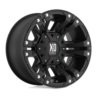 XD Wheels | XD822 MONSTER II 18x9.0 ET18 - MATTE BLACK
