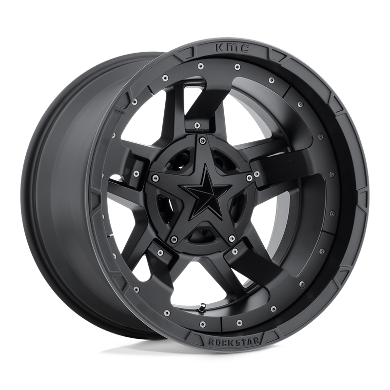 XD Wheels | XD827 ROCKSTAR III 20x10.0 ET-24 - MATTE BLACK