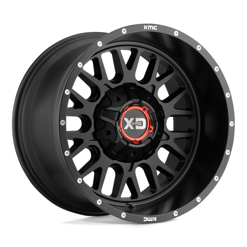 XD Wheels | XD842 SNARE 20x10.0 ET-18 - SATIN BLACK