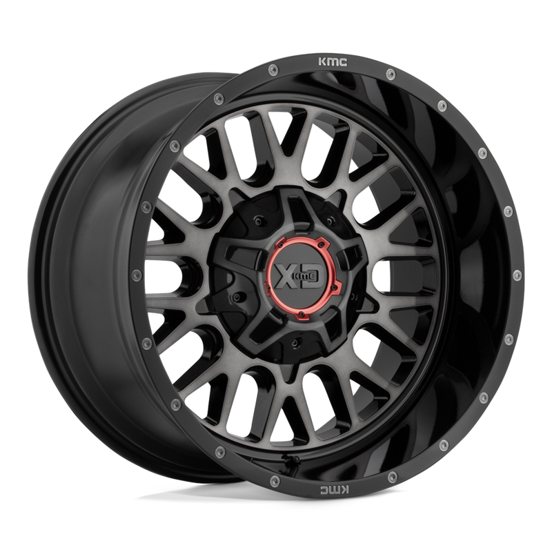 XD Wheels | XD842 SNARE 20x9.0 ET0 - GLOSS BLACK W/ GRAY TINT