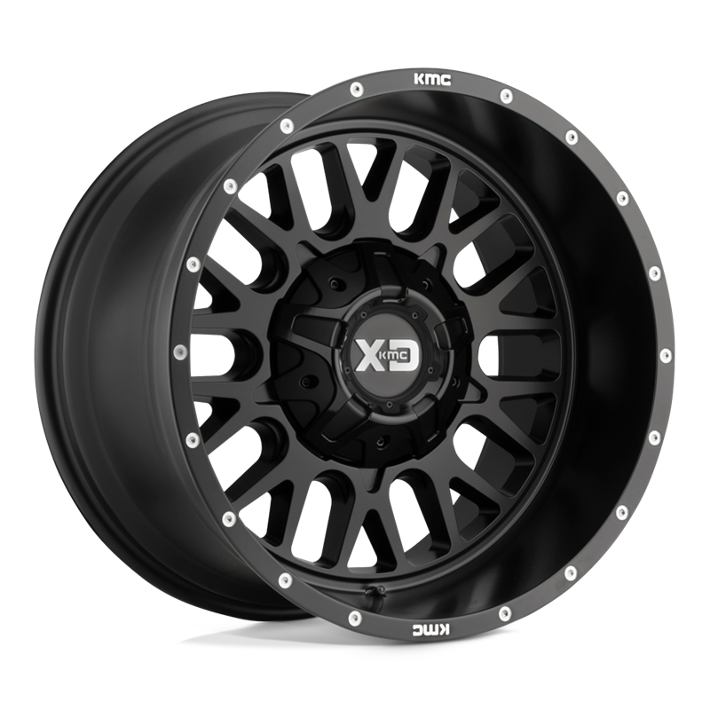 XD Wheels | XD842 SNARE 20x9.0 ET0 - SATIN BLACK