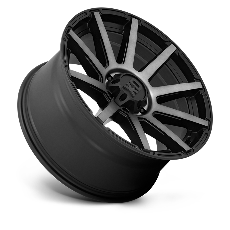 XD Wheels | XD847 OUTBREAK 20x10.0 ET-18 - SATIN BLACK W/ GRAY TINT