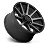 XD Wheels | XD847 OUTBREAK 22x10.0 ET-18 - SATIN BLACK W/ GRAY TINT