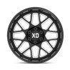 XD Wheels | XD849 GRENADE II 20x9.0 ET0 - GLOSS BLACK MILLED