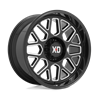 XD Wheels | XD849 GRENADE II 20x9.0 ET18 - GLOSS BLACK MILLED