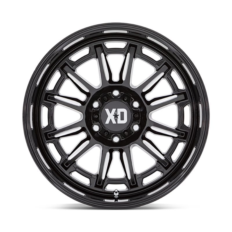 XD Wheels | XD865 PHOENIX 20x10.0 ET-18 - GLOSS BLACK MILLED