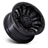 XD Wheels | XD870 BOMBER 20x10.0 ET-18 - MATTE BLACK W/ GLOSS BLACK RING