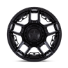 XD Wheels | XD871 SLASH 20x9.0 ET1 - MATTE BLACK