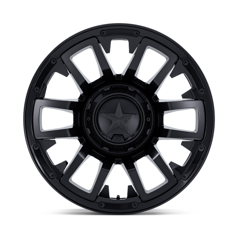 XD Wheels | XD872 COLOSSUS 20x10.0 ET-18 - MATTE BLACK