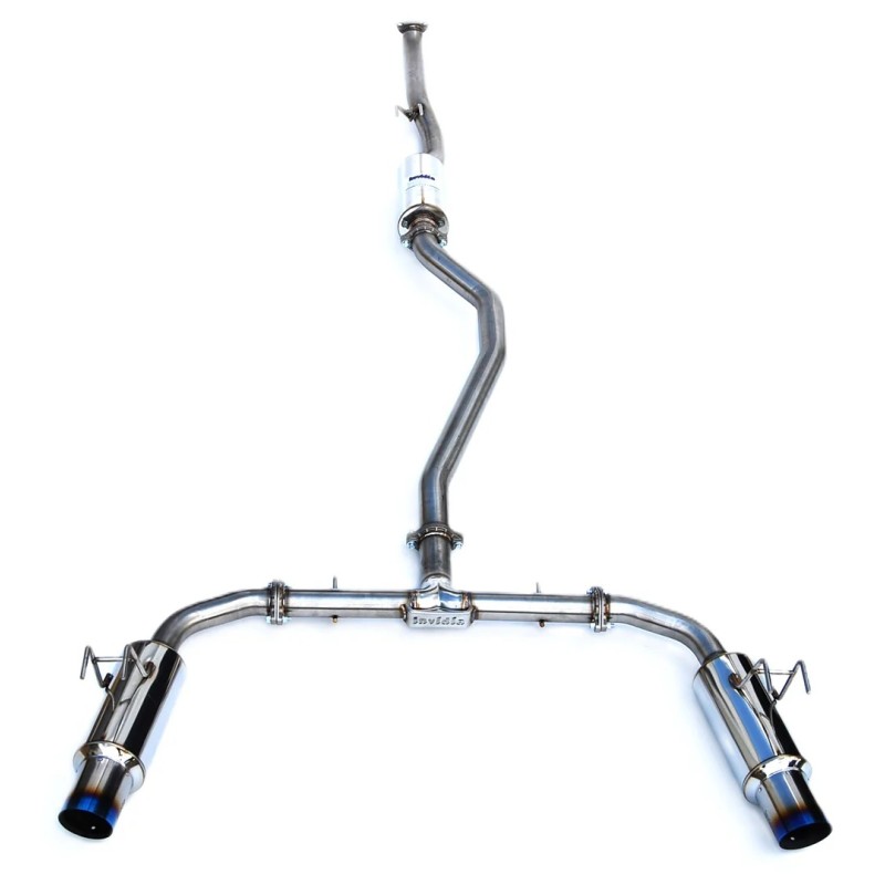Invidia | N1 Dual Titanium Cat-Back Exhaust - Civic Si / Integra 1.5T 2022-2026 Invidia Cat-Back Exhausts