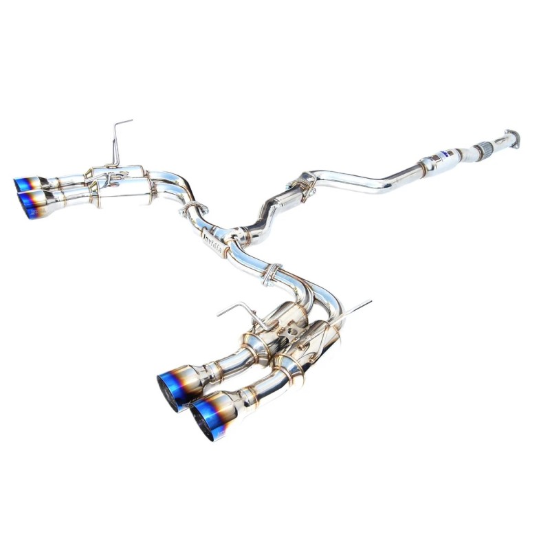 Invidia | R400 Cat-Back Blue Tip - WRX/STI Sedan 2011-2021