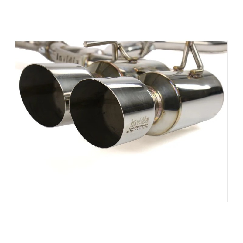 Invidia | Gemini Quad SS Cat-Back Exhaust - WRX / STI Hatchback 08-14 Invidia Cat-Back Exhausts