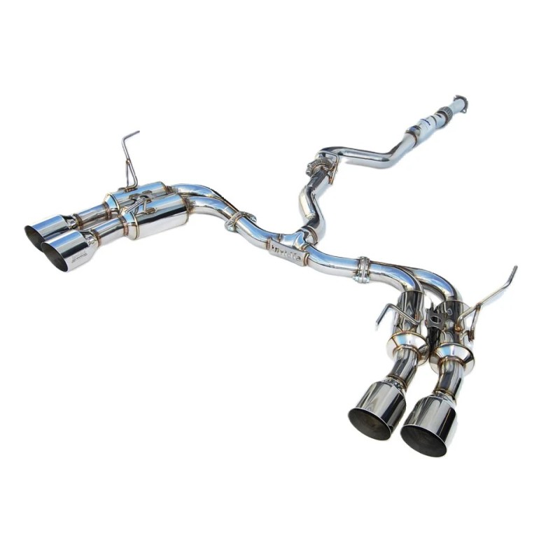 Invidia | Gemini Quad SS Cat-Back Exhaust - WRX / STI Sedan 11-14 Invidia Cat-Back Exhausts