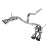 Invidia | Gemini Quad SS Cat-Back Exhaust - WRX / STI Sedan 11-14 Invidia Cat-Back Exhausts
