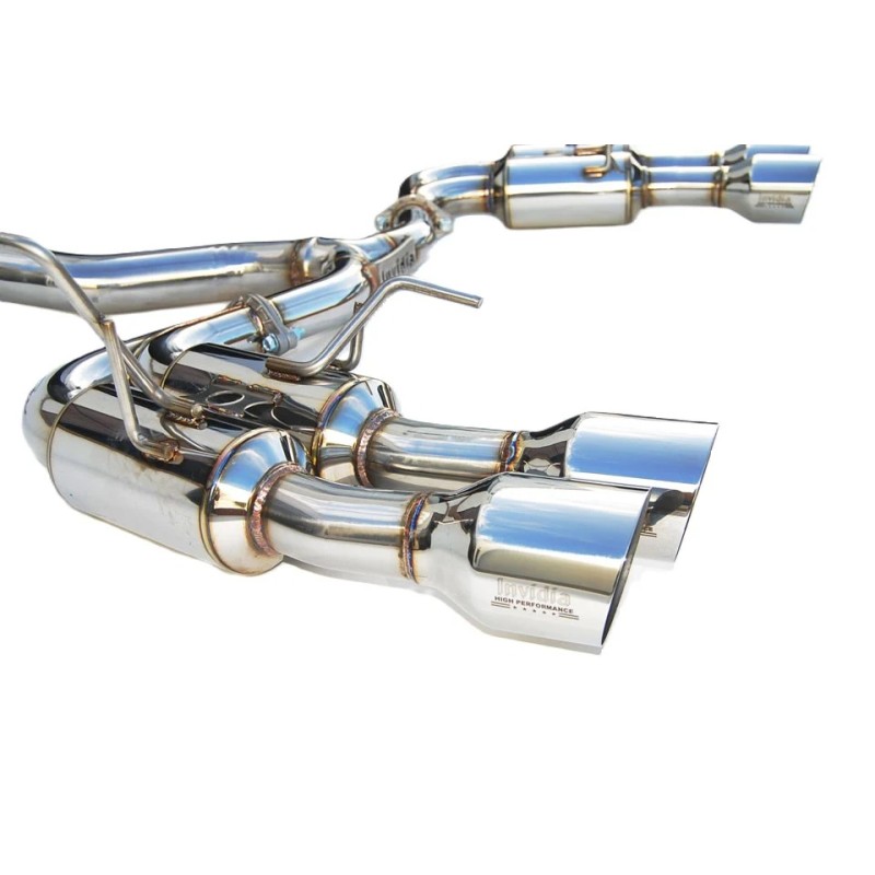 Invidia | Gemini Quad SS Cat-Back Exhaust - WRX / STI Sedan 11-14 Invidia Cat-Back Exhausts